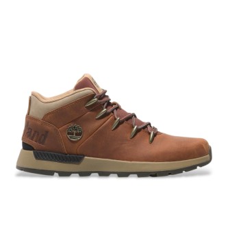 Timberland Skórzane buty Sprint Trekker Mid brązowe