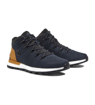 Timberland Sprint Trekker navy ldersko med snrebnd midt p toppen