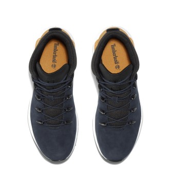 Timberland Sprint Trekker navy ldersko med snrebnd midt p toppen