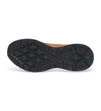 Timberland Sapatos Sprint Trekker em pele castanha