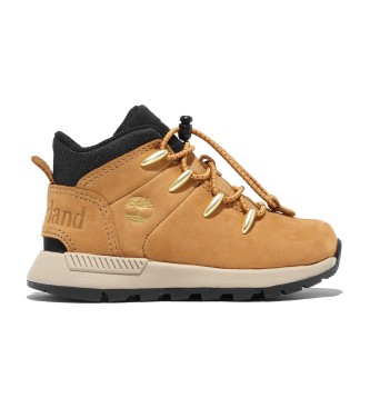 Timberland Lderstvler Sprint Trekker Mid Lace Up gul