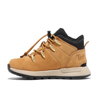 Timberland Lderstvler Sprint Trekker Mid Lace Up gul