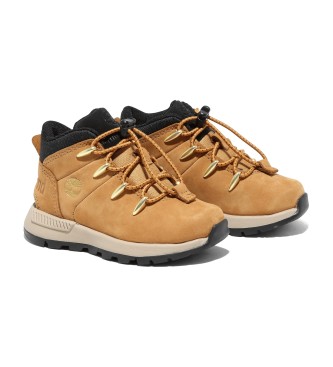 Timberland Lderstvler Sprint Trekker Mid Lace Up gul