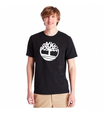 Timberland Camiseta Kennebec River Brand Tree negro