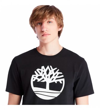 Timberland T-shirt nera Kennebec River Brand Tree