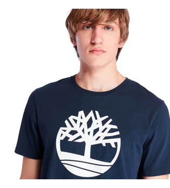 Timberland T-shirt blu marino Kennebec River Brand Tree