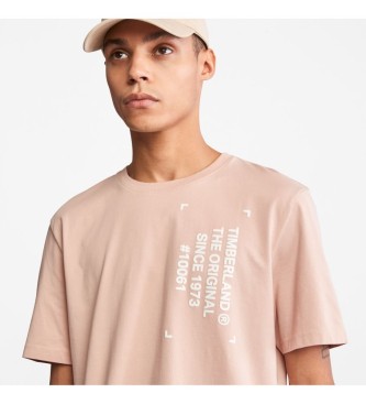 Timberland Camiseta Progressive Utility rosa