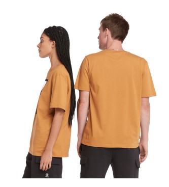 Timberland Koszulka unisex z żółtym pionowym logo