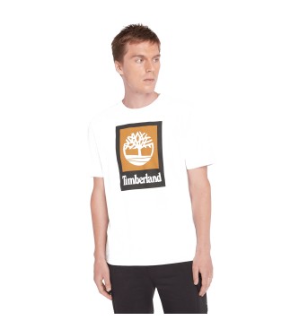 Timberland Koszulka unisex z białym pionowym logo