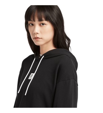 Timberland Sweat  capuche en tissu ponge avec logo multicouche noir