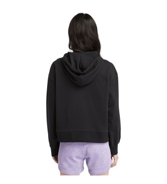 Timberland Sweat  capuche en tissu ponge avec logo multicouche noir