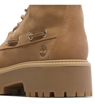 Timberland Stone Street Mid Lace Up Boot Wheat Full Grain