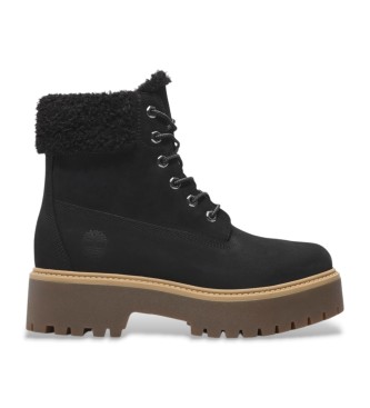 Timberland Stone Street Stivaletti in pelle nera waterproof