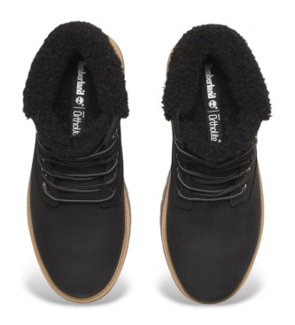 Timberland Stone Street Wodoodporne skórzane buty za kostkę czarne