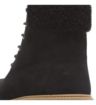 Timberland Stone Street Wasserdichte Lederstiefeletten schwarz