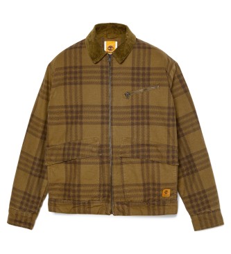 Timberland Strafford Jacke braun bedruckt