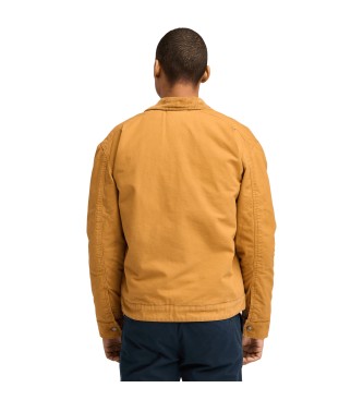 Timberland Strafford Jacke aus gewaschenem Canvas mit Wrmeisolierung gelb