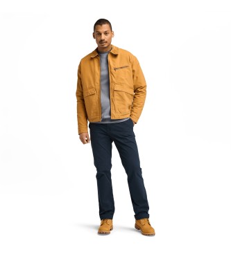 Timberland Strafford Jacke aus gewaschenem Canvas mit Wrmeisolierung gelb