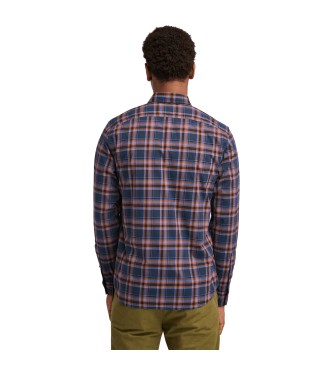 Timberland Ternet skjorte i marinebl stretch-poplin