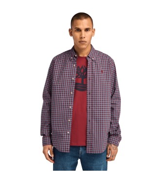 Timberland Multicolour Stretch Poplin Gingham skjorte