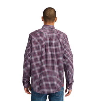 Timberland Multicolour Stretch Poplin Gingham skjorte