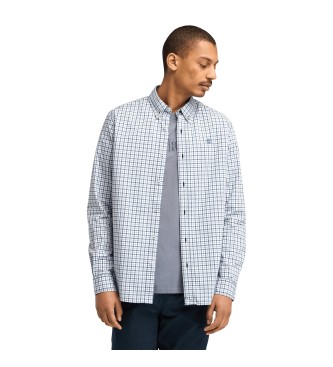 Timberland Stretch Poplin Gingham Skjorta bl