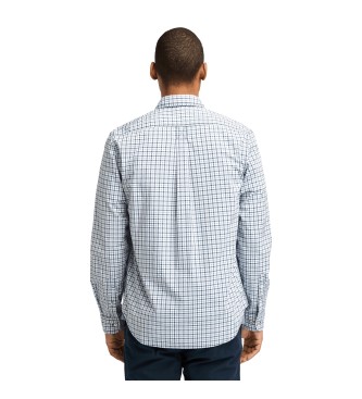 Timberland Stretch Poplin Gingham Skjorta bl