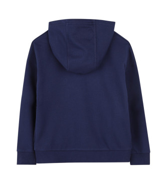 Timberland Sweatshirt med huva marinbl