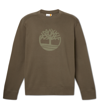 Timberland Sudadera de cuello redondo Kennebec River verde