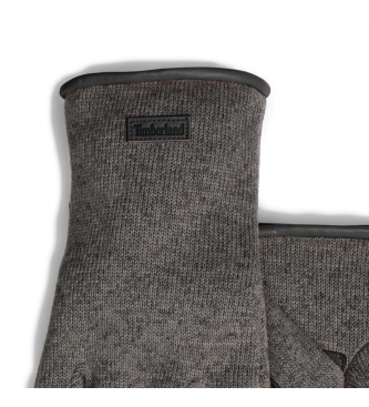 Timberland Guanti in maglia grigio scuro
