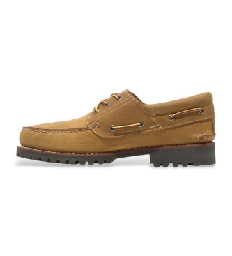 Timberland Authentic yellow leather boat shoes