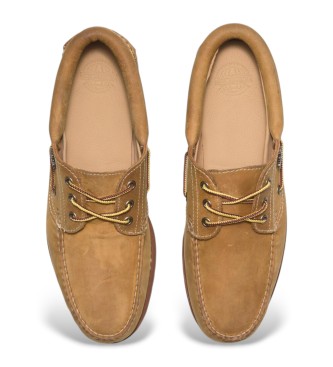 Timberland Authentic yellow leather boat shoes