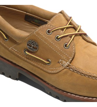 Timberland Authentische Bootsschuhe aus gelbem Leder