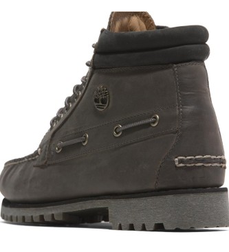 Timberland Botas de couro Authentic Mid cinzentas