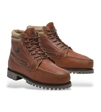 Timberland Authentische mittelbraune Lederstiefel