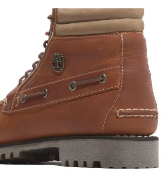 Timberland Botas de piel Authentic Mid marrn