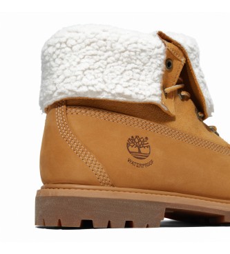 Timberland Botines de Piel impermeables Authentic marrn