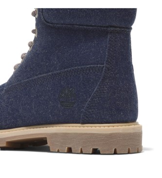 Timberland Botines de piel Premium azul