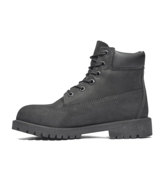 Timberland 6 Inch Premium lderstvler med snrebnd, sort