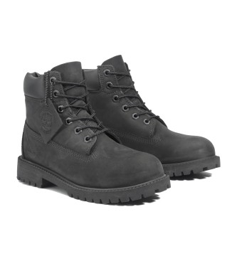 Timberland 6 Inch Premium leren veterlaarzen zwart