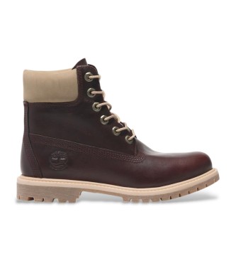 Timberland Wodoodporne buty skórzane Premium w kolorze brązowym