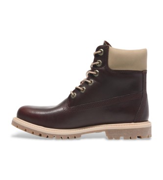 Timberland Premium vattentta lderkngor brun