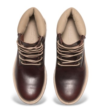 Timberland Bottes en cuir impermable de premire qualit marron