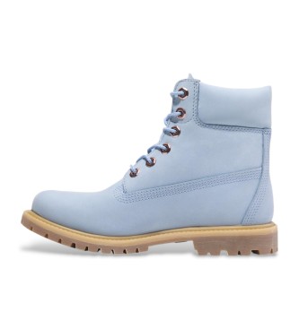 Timberland Wodoodporne buty skórzane Premium w kolorze niebieskim