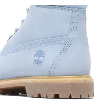 Timberland Wodoodporne buty skórzane Premium w kolorze niebieskim