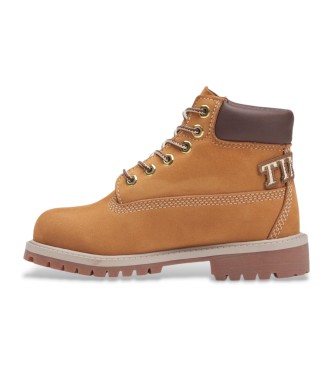 Timberland Leren laarzen Premium 6 Waterdicht geel