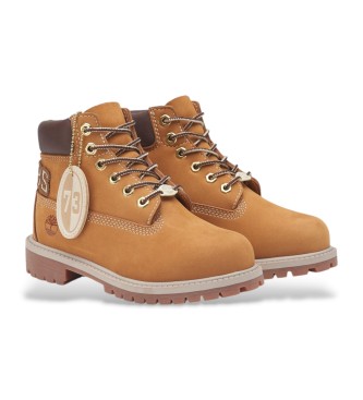 Timberland Leren laarzen Premium 6 Waterdicht geel