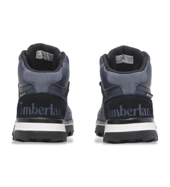 Timberland Sneaker Trail Trekker Mid in pelle blu navy