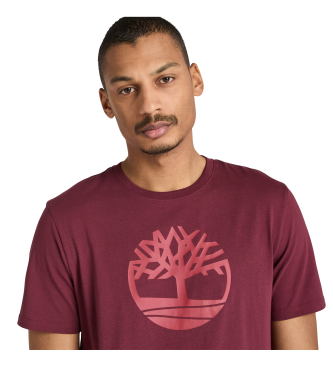 Timberland Maglietta Kennebec River Burgundy 