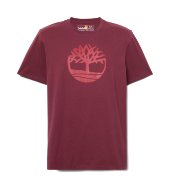 Timberland Maglietta Kennebec River Burgundy 